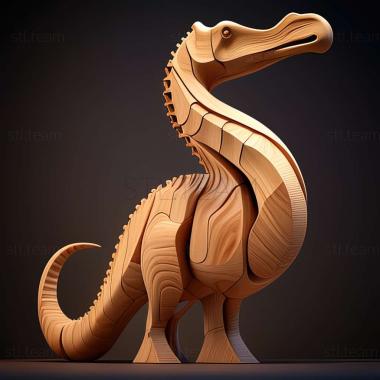 3D модель Savannasaurus elliottorum (STL)